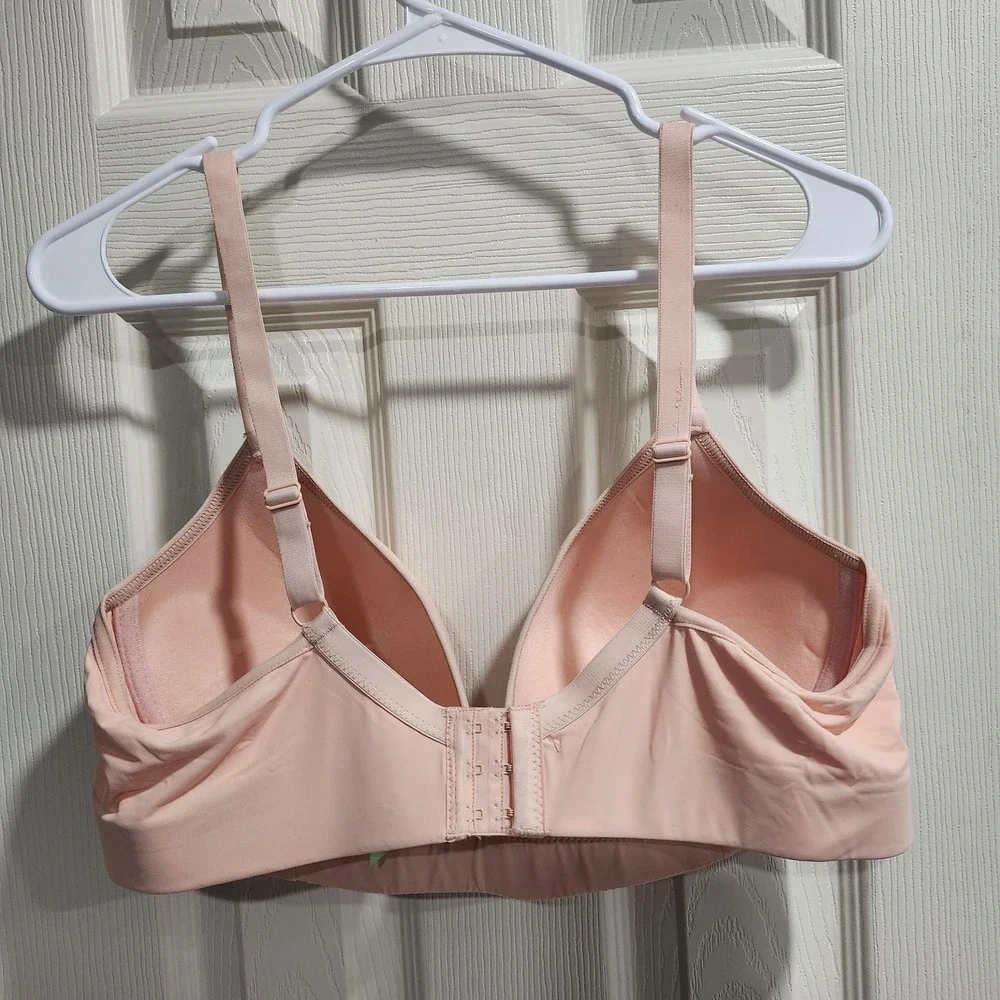 Honeydew 40C‎ Lightly Lined Wireless Bra Peach Smooth Stretch Everyday Comfort